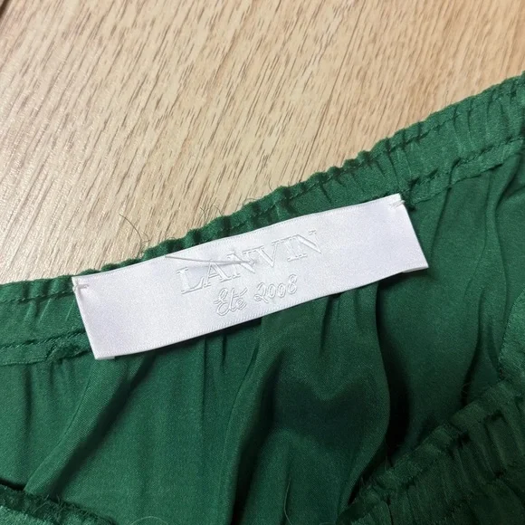 Lanvin Silk Ruffle Blouse - Picture 4 of 8